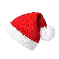 Men's Winter Hats Christmas Hats Santa Hats Red Green Terylene Travel Xmas Vacation Plain Lightinthebox - thumbnail