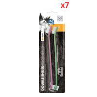 M-PETS Double Ended Toothbrush (Pack of 7)