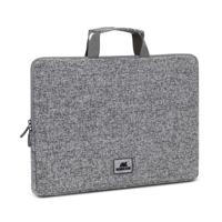 Rivacase 7915 Laptop Sleeve 15.6-inch with Handles - Light Grey - thumbnail