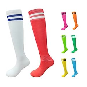 Thin Over-the-knee Football Socks Adult Children Training Basketball Socks Non-slip Sweat-absorbing Breathable Long-tube Sports Football Socks miniinthebox