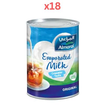 Almarai Evap Milk Liquid 410G Pack of 18