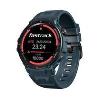 Fastrack Xtreme PRO Smartwatch with 1.43" AMOLED Display with 466 * 466 Pixel Resolution SingleSync BT Calling AI Voice Assistant 100+ Sports Modes And Watchfaces Upto 5 Day Battery IP68, Green FST-XtremePro BLU