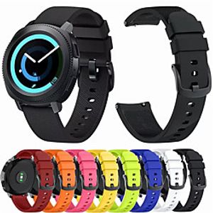 Watch Band for Gear Sport / Gear S2 / Gear S2 Classic Samsung Galaxy Sport Band / Classic Buckle Silicone Wrist Strap miniinthebox