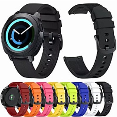 Watch Band for Gear Sport / Gear S2 / Gear S2 Classic Samsung Galaxy Sport Band / Classic Buckle Silicone Wrist Strap miniinthebox
