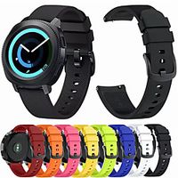 Watch Band for Gear Sport / Gear S2 / Gear S2 Classic Samsung Galaxy Sport Band / Classic Buckle Silicone Wrist Strap miniinthebox - thumbnail