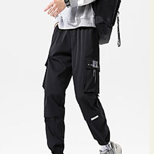 Men's Work Pants Hiking Cargo Pants Hiking Pants Trousers Summer Outdoor Ripstop Quick Dry Multi Pockets Breathable Bottoms Black Dark Gray Light Grey Work Fishing Climbing M L XL XXL XXXL Lightinthebox