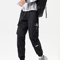 Men's Work Pants Hiking Cargo Pants Hiking Pants Trousers Summer Outdoor Ripstop Quick Dry Multi Pockets Breathable Bottoms Black Dark Gray Light Grey Work Fishing Climbing M L XL XXL XXXL Lightinthebox - thumbnail
