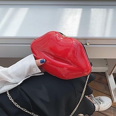 Women's Clutch Evening Bag Handbag Solid Color Party  Evening Daily White Black Red Lightinthebox