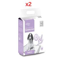M-PETS Lavender Training Pads 45X60cm 30 Pack (Pack of 2)