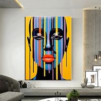 Aritist 100% Hand Painted women face oil painting Wall Art woman's face Oil painting Abstract human Face painting Abstract oil painting Wall Decor Home Decoration ready to hang or canvas miniinthebox Aritist 100% Hand Painted women face oil painting Wall Art woman's face Oil painting Abstract human Face painting Abstract oil painting Wall Decor Home Decoration ready to hang or canvas miniinthebox
