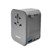Anker Nano Travel Adapter (4-in-1, 65W) - Black (ANK-A9213K12) Anker Nano Travel Adapter (4-in-1, 65W) - Black (ANK-A9213K12)