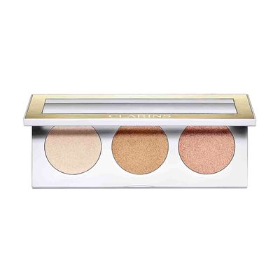 Clarins Highlighter Palette for Face and Decollete female multicolor Clarins Highlighter Palette for Face and Decollete female multicolor