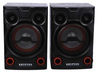 Krypton 2.0 Professional Speaker With Remote and Microphone, Black - KNMS5195