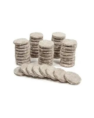 Tru Guard Self Adhesive 1 Inch Round Grip Pads Tan Pack of 48