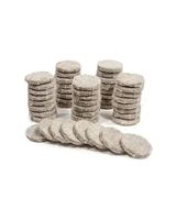 Tru Guard Self Adhesive 1 Inch Round Grip Pads Tan Pack of 48