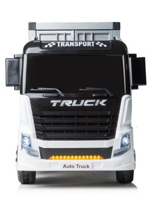 Megastar Battery Powerwheels Towing 12 V Container Ride On Electric Truck For Kids - White (UAE Delivery Only) Megastar Battery Powerwheels Towing 12 V Container Ride On Electric Truck For Kids - White (UAE Delivery Only)