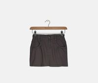 Girls Denim Skirt  Grey - thumbnail