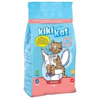 Kiki Kat White Bentonite Clumping Cat Litter Baby Powder 20 L (17.4 Kg)