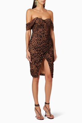 Off Shoulder Corset Wrap Dress Off Shoulder Corset Wrap Dress