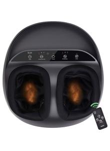 RENPHO Foot Massager Machine with Heat | Shiatsu Deep Kneading Therapy With Remote Control | Black | RF-FM059R-BK