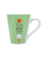 RSW Mug Tea Before Coffee Green 10Oz - thumbnail