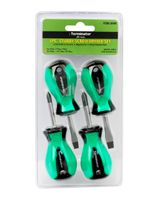 Terminator brand Screw Driver Set 4 Pieces 2 Pieces Slotted (-) & 2 Pcs Phillips (+)