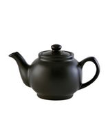 Price & Kensington Matt Black 6 Cup Teapot
