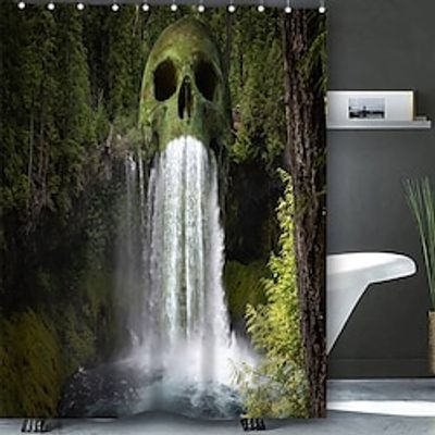 Shower Curtain with Hooks for BathroomColorful Painted Wood Shower Curtain Plank Rustic Farmhouse Wooden Vintage Barn Door Bathroom Decor Set Polyester Waterproof 12 Pack Plastic Hooks miniinthebox