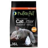 Nutrapet Cat Litter Silica Gel 16L Orange Scent