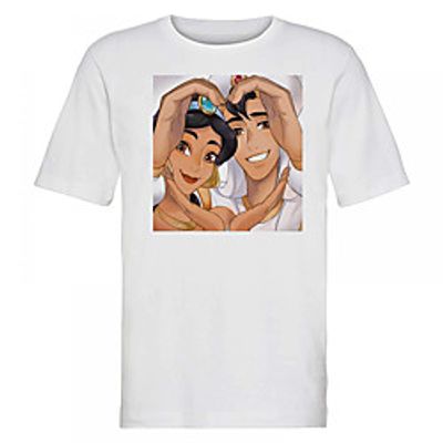 Men's Unisex Tee T shirt Hot Stamping Cartoon Graphic Prints Portrait Plus Size Print Short Sleeve Casual Tops Cotton Basic Fashion Designer Big and Tall White Lightinthebox