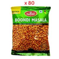 Haldirams Masala Boondi Namkeen - 200 Gm - Pack Of 80