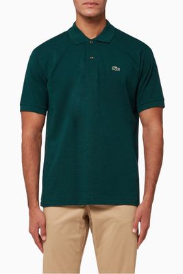 L.12.12 Classic Fit Cotton Piqué Polo Shirt L.12.12 Classic Fit Cotton Piqué Polo Shirt