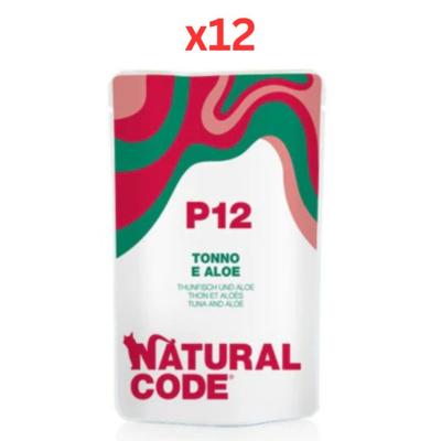 Natural Code Tuna & Aloe Soft Jelly Wet Cat Food 70G (Pack of 12) Natural Code Tuna & Aloe Soft Jelly Wet Cat Food 70G (Pack of 12)