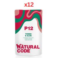 Natural Code Tuna & Aloe Soft Jelly Wet Cat Food 70G (Pack of 12)