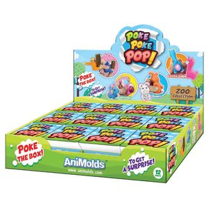 Creative Balls- Animolds Poke Poke Box Zoo Collection