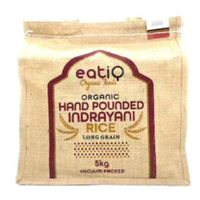 Eatiq Organic Hand Pounded Indrayani Rice - 5kg