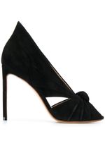 Francesco Russo knot detail pumps - Black