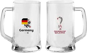 FIFA World Cup Qatar 2022 Beer Glass 250 ml Germany (UAE Delivery Only)