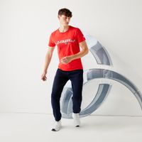 Men's Lacoste SPORT Collab Youssef SY Breathable Cotton T-shirt - thumbnail