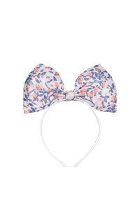 Giant Bow Floral Jacquard Headband