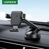 UGREEN Phone Holder Stand Mount Car Car Holder Cupula Type Gravity Type Adjustable Aluminum Alloy ABS Phone Accessory iPhone 12 11 Pro Xs Xs Max Xr X 8 Samsung Glaxy S21 S20 Note20  Lightinthebox - thumbnail