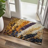 Paddy Food Doormat Non-Slip Oil Proof Rug Indoor Outdoor Mat Bedroom Decor Bathroom Mat Entrance Rug Door Mat Lightinthebox