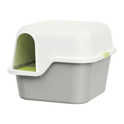 Pakeway Kingbox Candy Cat Litter Box Grey- 51X50X39.2 Cm
