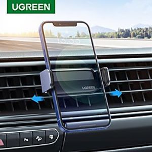 UGREEN Phone Holder Stand Mount Car Car Holder Buckle Type Silicone Aluminum Alloy Phone Accessory iPhone 12 11 Pro Xs Xs Max Xr X 8 Samsung Glaxy S21 S20 Note20  Lightinthebox