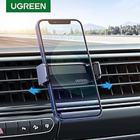 UGREEN Phone Holder Stand Mount Car Car Holder Buckle Type Silicone Aluminum Alloy Phone Accessory iPhone 12 11 Pro Xs Xs Max Xr X 8 Samsung Glaxy S21 S20 Note20  Lightinthebox - thumbnail