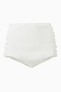 Henry Shirred Bikini Bottom in Lycra