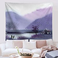 Landscape Painting Wall Tapestry Art Decor Blanket Curtain Hanging Home Bedroom Living Room Decoration Polyester miniinthebox Landscape Painting Wall Tapestry Art Decor Blanket Curtain Hanging Home Bedroom Living Room Decoration Polyester miniinthebox