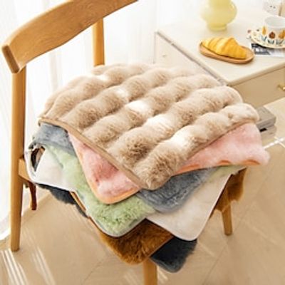 Sherpa Soft Plush Floor Pillows Cushions Decorative Toss Pillows Throw Pillows Soft Pillowcase for Bedroom Livingroom Sofa Couch Chair Bench Lightinthebox