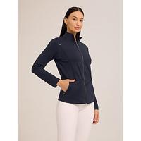 Women's Golf Jacket Black White Navy Blue Long Sleeve Top Ladies Golf Attire Clothes Outfits Wear Apparel - thumbnail