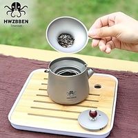 Camping Mini Tea Filter High-End Tea Set Accessory Tea Leaf Filter Water Purifier Camping Tea Brewing Metal Tea Strainer Tea Separator Lightinthebox